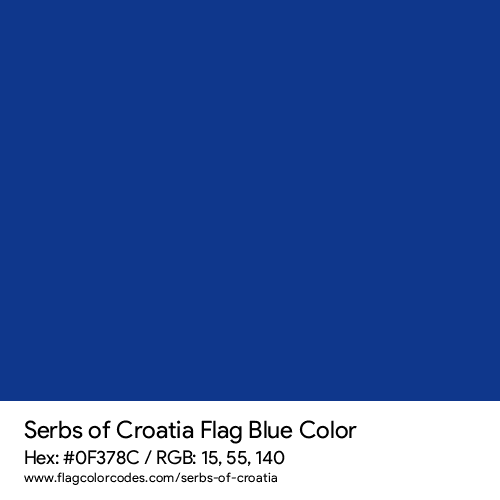 Blue - 0F378C