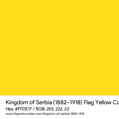 Yellow - FFDE17
