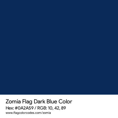 Dark Blue - 0A2A59