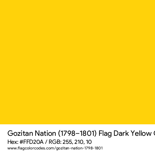 Dark Yellow - FFD20A