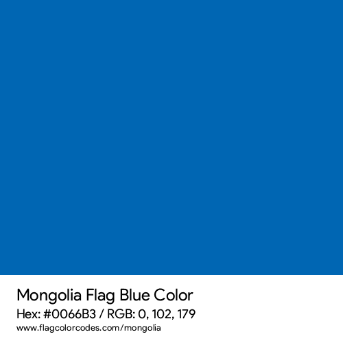 Blue - 0066B3