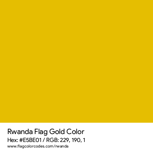 Gold - E5BE01