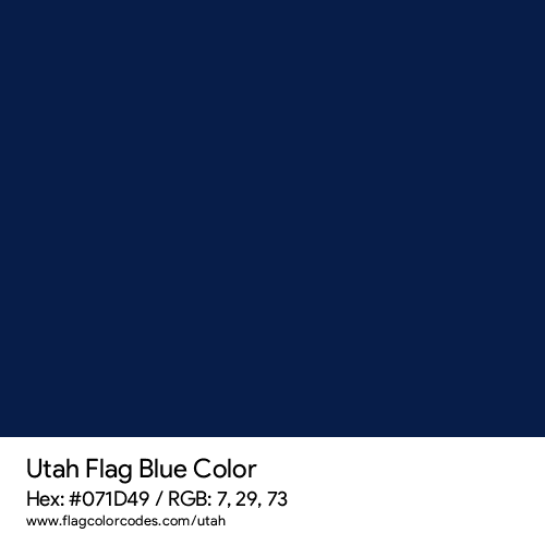 Blue - 071D49