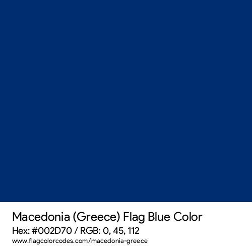 Blue - 002D70