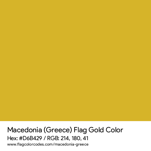 Gold - D6B429