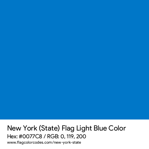 Light Blue - 0077c8