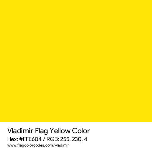 Yellow - FFE604
