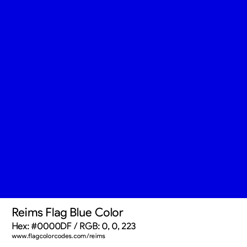 Blue - 0000DF
