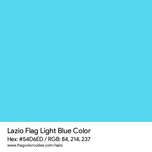 Light Blue - 54D6ED