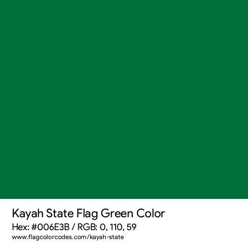 Green - 006E3B
