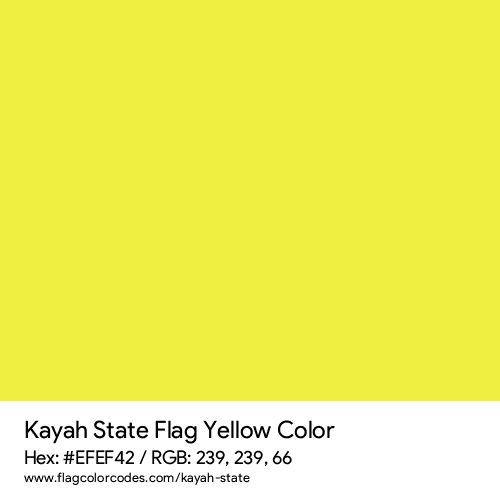 Yellow - EFEF42