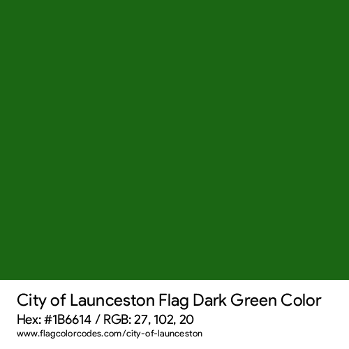 Dark Green - 1B6614