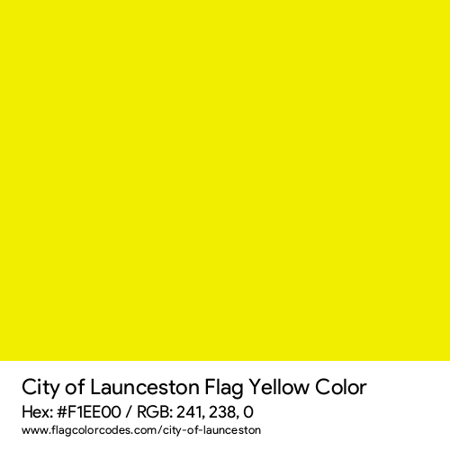 Yellow - F1EE00