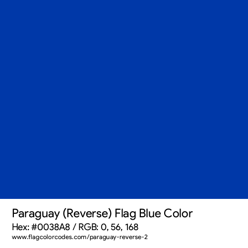 Blue - 0038A8