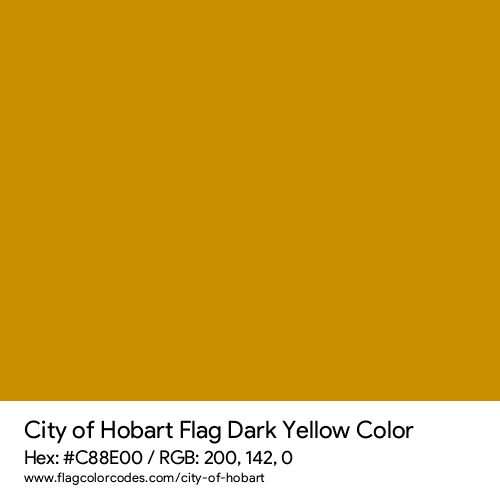 Dark Yellow - C88E00