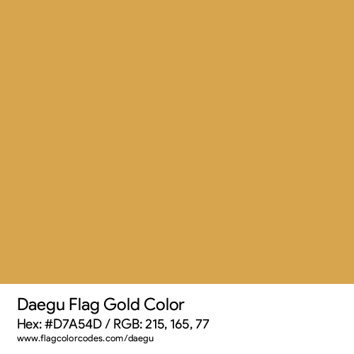 Gold - D7A54D