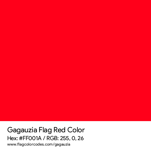 Red - FF001A