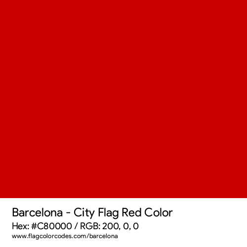 Red - C80000