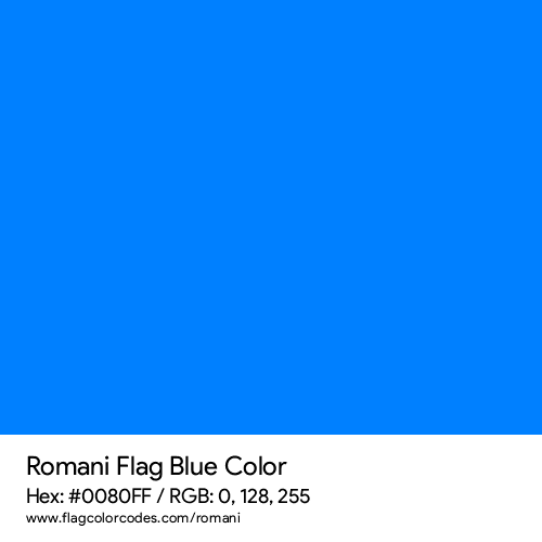 Blue - 0080FF