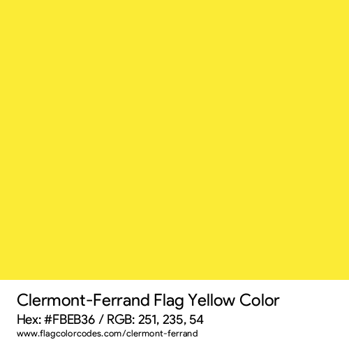 Yellow - FBEB36