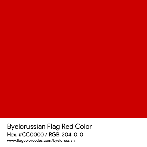 Red - CC0000