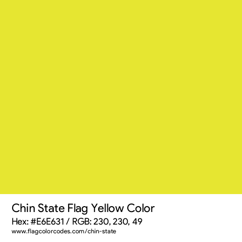 Yellow - E6E631