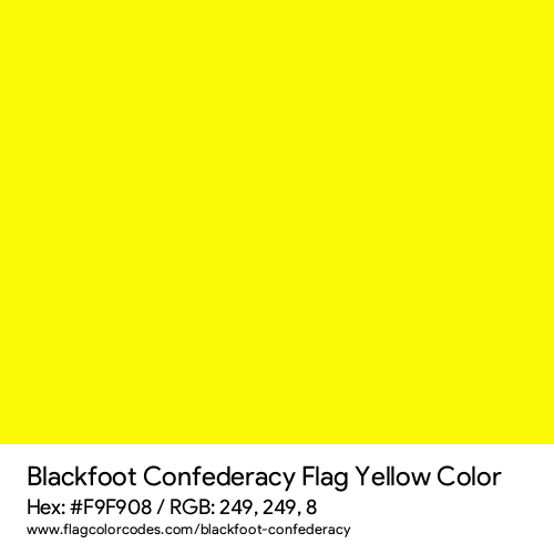 Yellow - F9F908