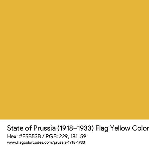 Yellow - E5B53B