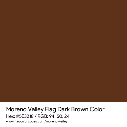 Dark Brown - 5E3218