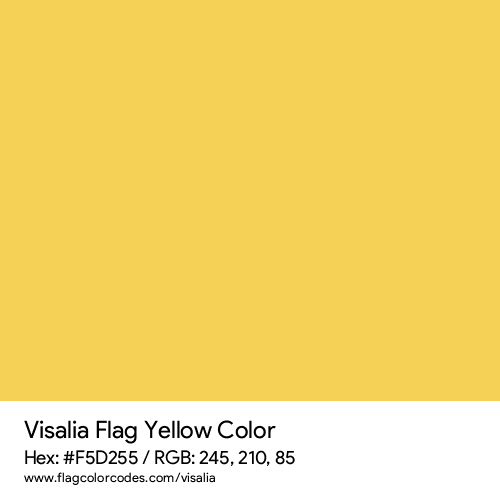 Yellow - F5D255