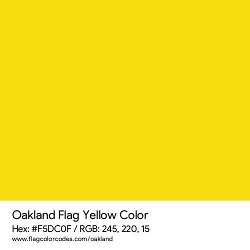 Yellow - F5DC0F