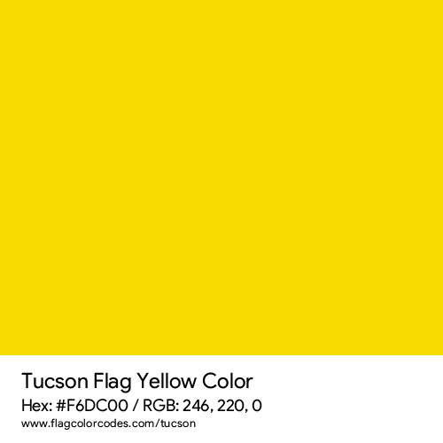 Yellow - F6DC00