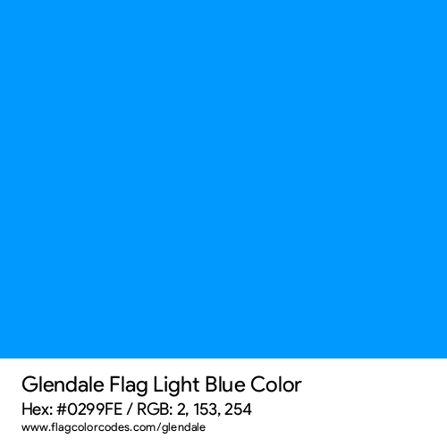 Light Blue - 0299FE