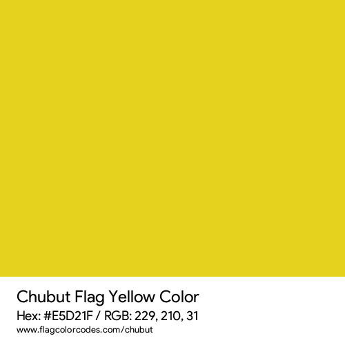 Yellow - E5D21F
