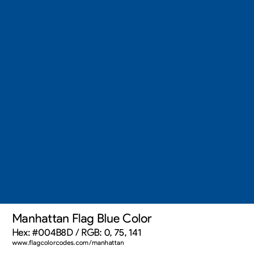Blue - 004B8D