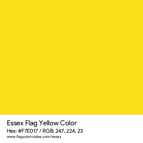 Yellow - F7E017