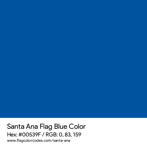 Blue - 00539F