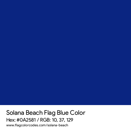 Blue - 0A2581