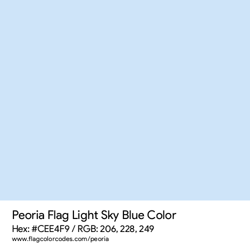 Light Sky Blue - CEE4F9
