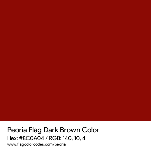Dark Brown - 8C0A04
