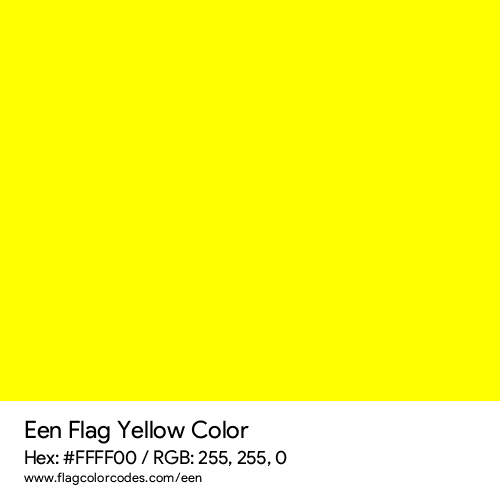Yellow - FFFF00