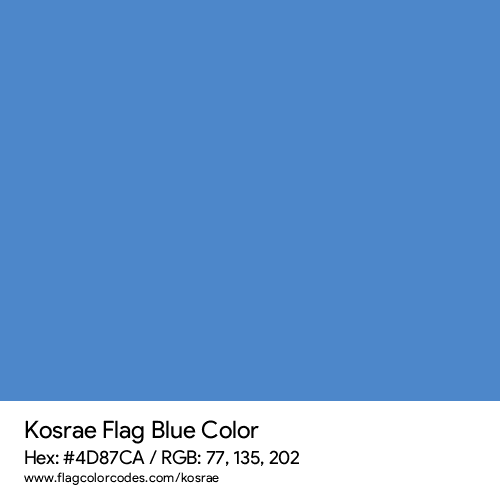Blue - 4D87CA