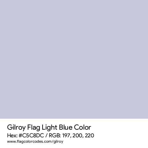 Light Blue - C5C8DC