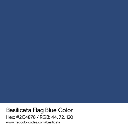 Blue - 2C4878