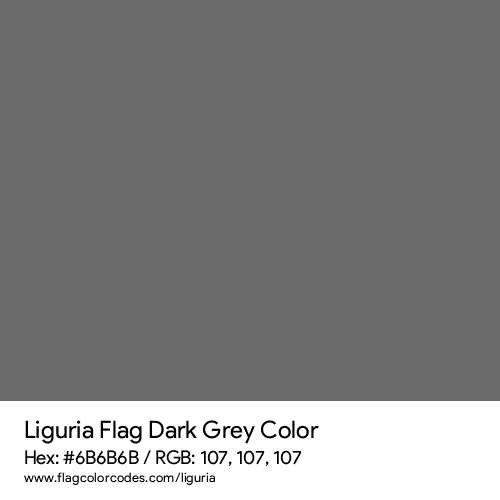 Dark Grey - 6B6B6B