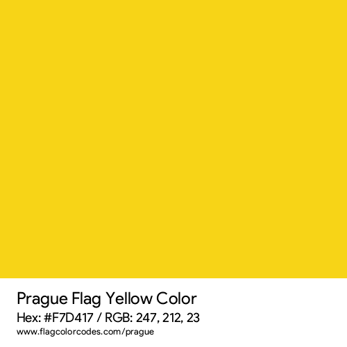 Yellow - F7D417