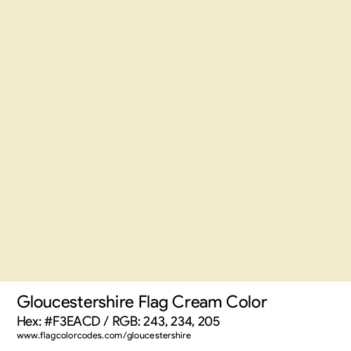 Cream - F3EACD