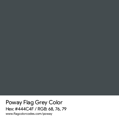 Grey - 444C4F