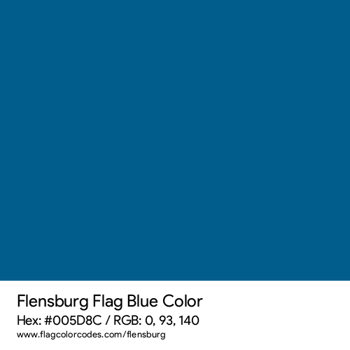 Blue - 005D8C