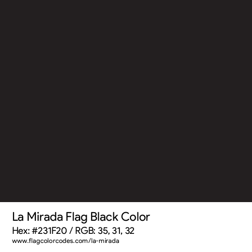 Black - 231F20